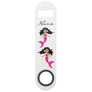 Cute roze mermaid Thunder_Cove Speed Flessenopener