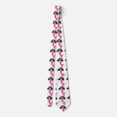 Cute roze mermaid Thunder_Cove Stropdas (Achterkant)
