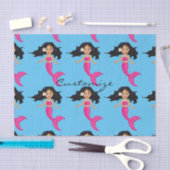 Cute roze mermaid Thunder_Cove Tissuepapier (Craft)