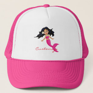 Cute roze mermaid Thunder_Cove Trucker Pet