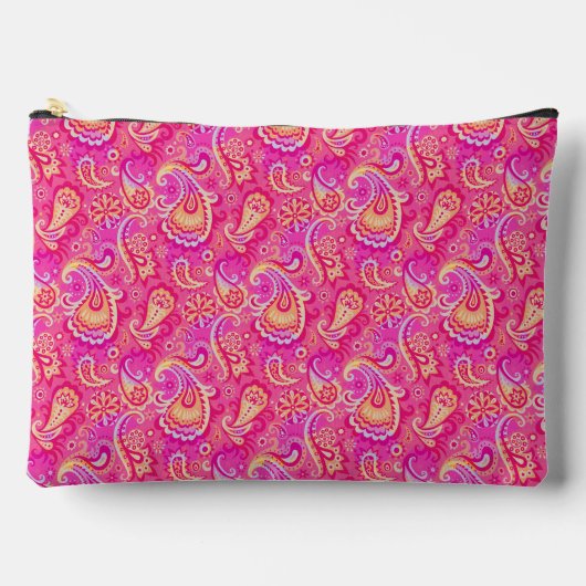 Cute roze naadloze paisley etui (Voorkant)