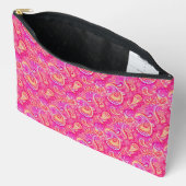 Cute roze naadloze paisley etui (Open)