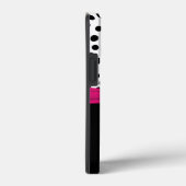 Cute roze neushoorn en pooldots Case-Mate iPhone case (Achterkant / Rechts)