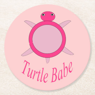 Cute roze Onderzetters voor babypapier