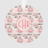 Cute roze parfums | Parfum | Floral | Monogram Ornament (voorkant)