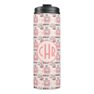 Cute roze parfums   Parfum   Floral   Monogram Thermosbeker