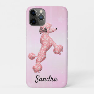 Cute Roze Poodle Hond Mobiele Telefoon iPhone / iP Case-Mate iPhone Case
