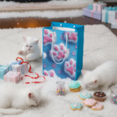 Cute Roze Pootafdruk Cadeautas