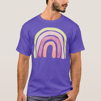 Cute roze regenboog t-shirt