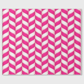 Cute roze snoeprietpatroon cadeaupapier (Vlak)