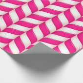 Cute roze snoeprietpatroon cadeaupapier (Hoek)