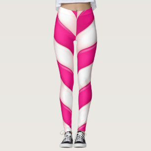 Cute roze snoeprietpatroon leggings