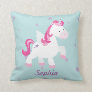 Cute roze Specialized Magical Unicorn Pillow Kussen