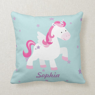 Cute roze Specialized Magical Unicorn Pillow Kussen