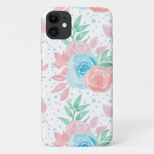 Cute roze Spring Flowers Case-Mate iPhone Case