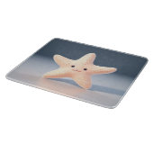 Cute roze Starfish Snijplank (Hoek)