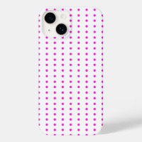 Cute Roze Stip iPhone 14 Hoesje