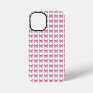 Cute Roze Strik Das Ontwerp – Meisjesachtige Kawai iPhone 12 Mini Hoesje