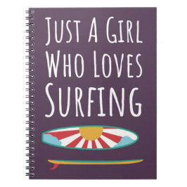 Cute Roze Surf Geschenken Voor Baby Meisjes Kids S Notitieboek