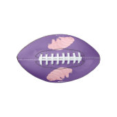 Cute roze tardigrade water beer cartoon american football (Voorkant)