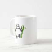 Cute roze tekening koffiemok (Voorkant links)