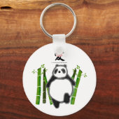 Cute roze tekening sleutelhanger (Voorkant)