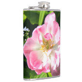 Cute roze tulp heupfles (Rechts)