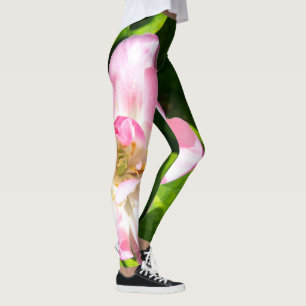 Cute roze tulp leggings