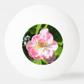 Cute roze tulp pingpongbal (Voorkant)