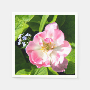 Cute roze tulp servet
