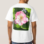 Cute roze tulp t-shirt (Achterkant)