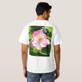 Cute roze tulp t-shirt (Achterkant volledig)