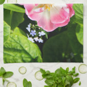 Cute roze tulp theedoek (Gevouwen)