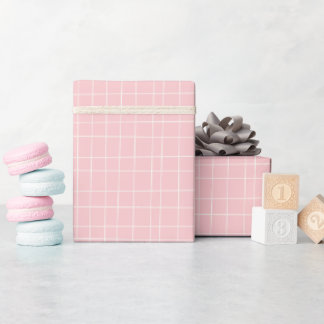 Cute Roze Valentijnsdag Wrapping Paper Cadeaupapier