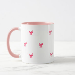 Cute Roze Vrouwelijke Koffiekop Mok