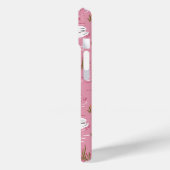 Cute Roze Zwaan Naadloos Patroon Case-Mate iPhone Case (Achterkant / Links)
