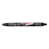 Cute roze zwarte zenuwpen Pen (Voorkant)