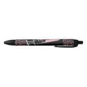 Cute roze zwarte zenuwpen Pen (Bodem)