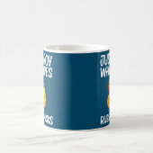 Cute Rubber Duck Art voor jongens Kinder Mannen Ru Koffiemok (Center)