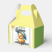 Cute Rubber Duck Baby shower Bedankdoosjes (Achterkant)