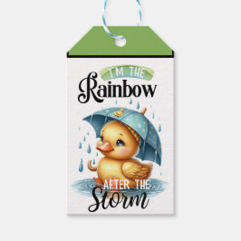 Cute Rubber Duck Baby shower Cadeaulabel