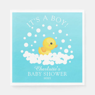 Cute Rubber Duck Baby shower Paper Napkins Servet