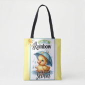Cute Rubber Duck Baby shower Tote Bag (Voorkant)