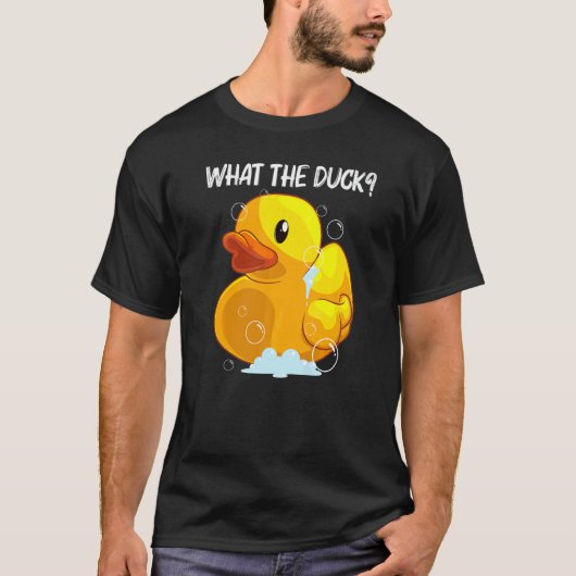 Cute Rubber Duck For Men Women Kids Rubber Duckie T-shirt (Voorkant)