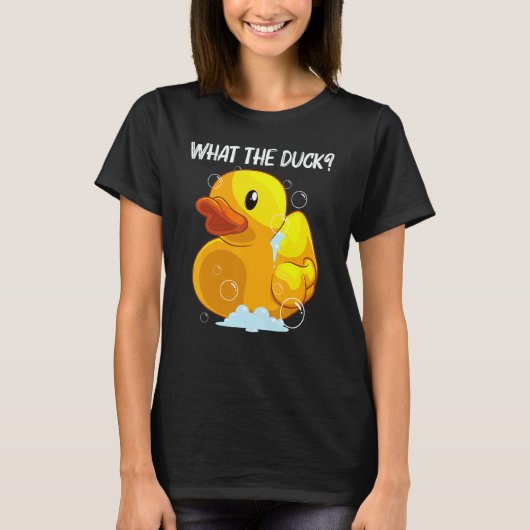 Cute Rubber Duck For Men Women Kids Rubber Duckie T-shirt (Voorkant)
