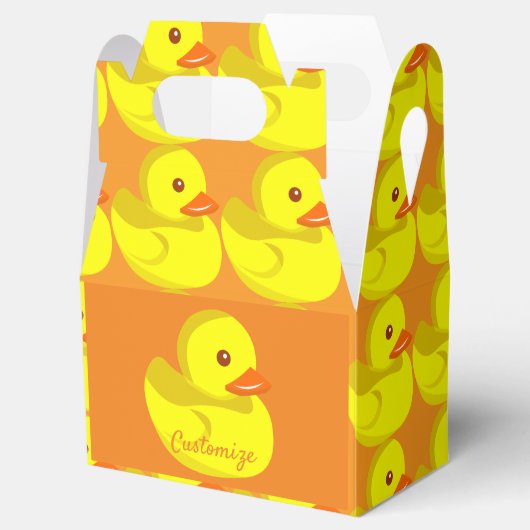 Cute Rubber Duck Thunder_Cove Bedankdoosjes (Geopend)