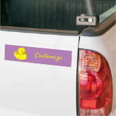 Cute Rubber Duck Thunder_Cove Bumpersticker (Op Truck)