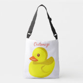 Cute Rubber Duck Thunder_Cove Crossbody Tas (Voorkant)