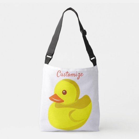 Cute Rubber Duck Thunder_Cove Crossbody Tas (Voorkant)