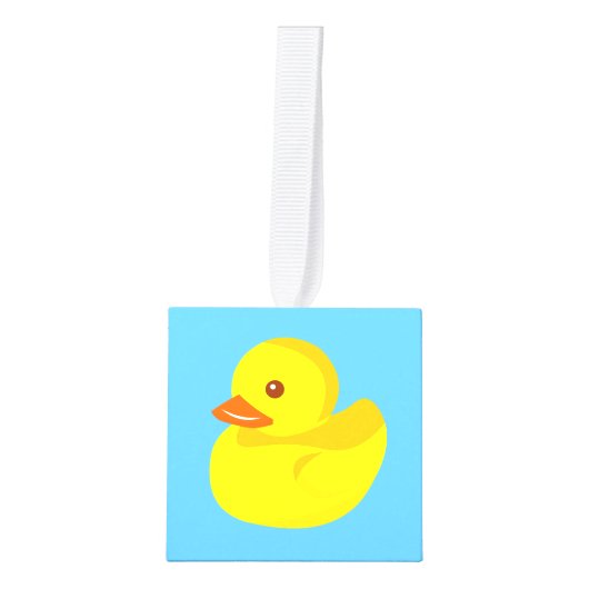Cute Rubber Duck Thunder_Cove Decoratie (Voorkant)